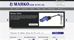 Desktop Screenshot of markosteamjet.com