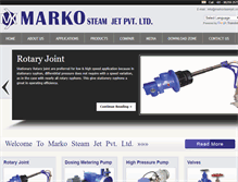Tablet Screenshot of markosteamjet.com
